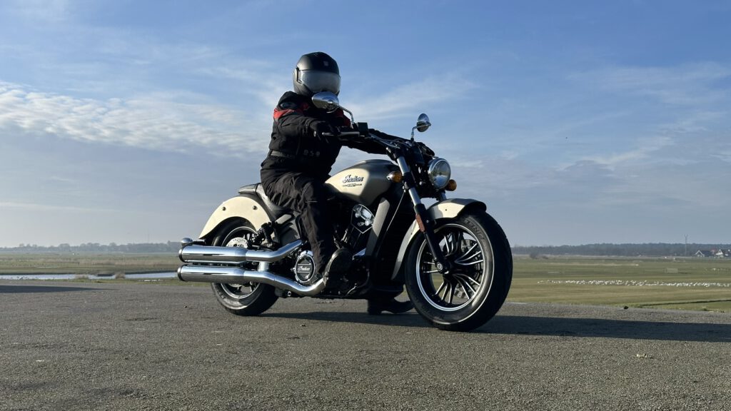 Indian Scout op ameland met mystery guest